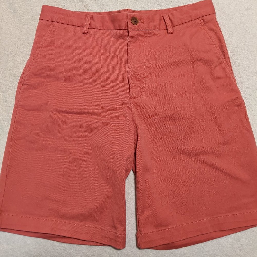IZOD Men’s Chino Shorts – Saltwater Collection – Size 30, 9.5” Inseam